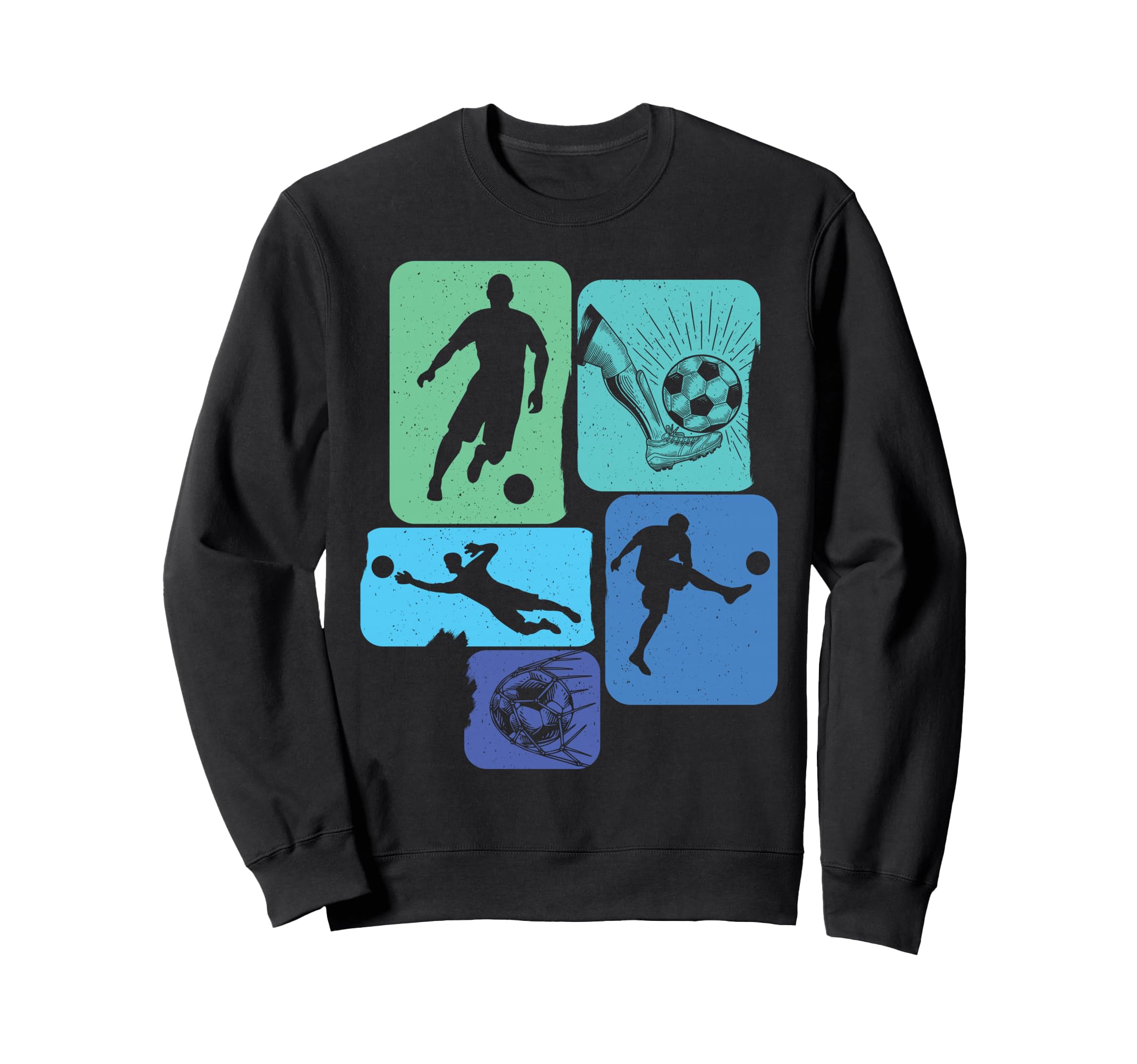 Soccer Player Players Coach Fan Child Sweatshirt - Trendy Graphic Unisex - T-Shirt, Sweatshirt, Hoodie
