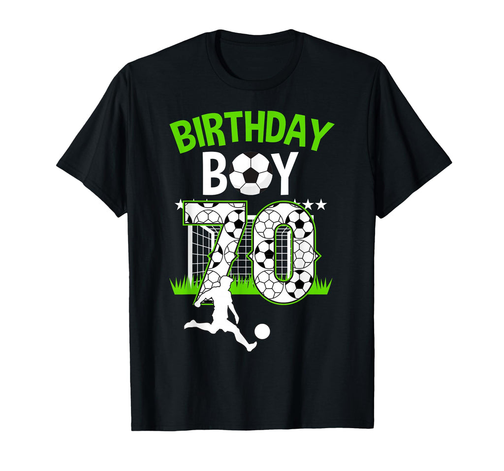 Birthday Soccer 70 Year Old Who Loves T-Shirt - Fun Novelty Design Unisex - T-Shirt, Sweatshirt, Hoodie
