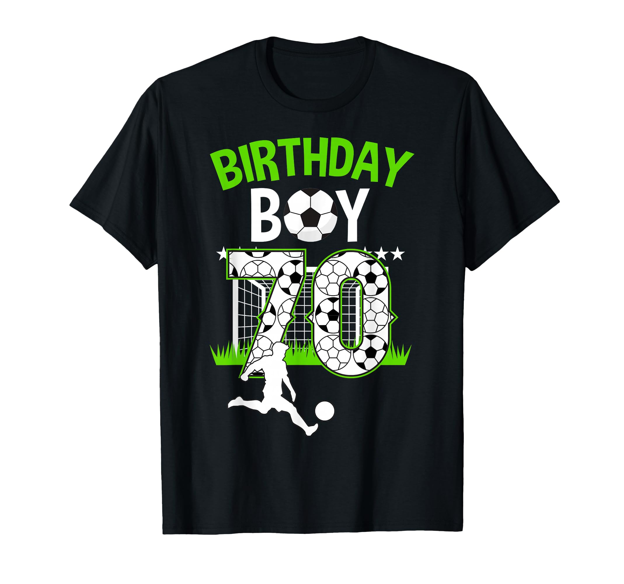 Birthday Soccer 70 Year Old Who Loves T-Shirt - Fun Novelty Design Unisex - T-Shirt, Sweatshirt, Hoodie