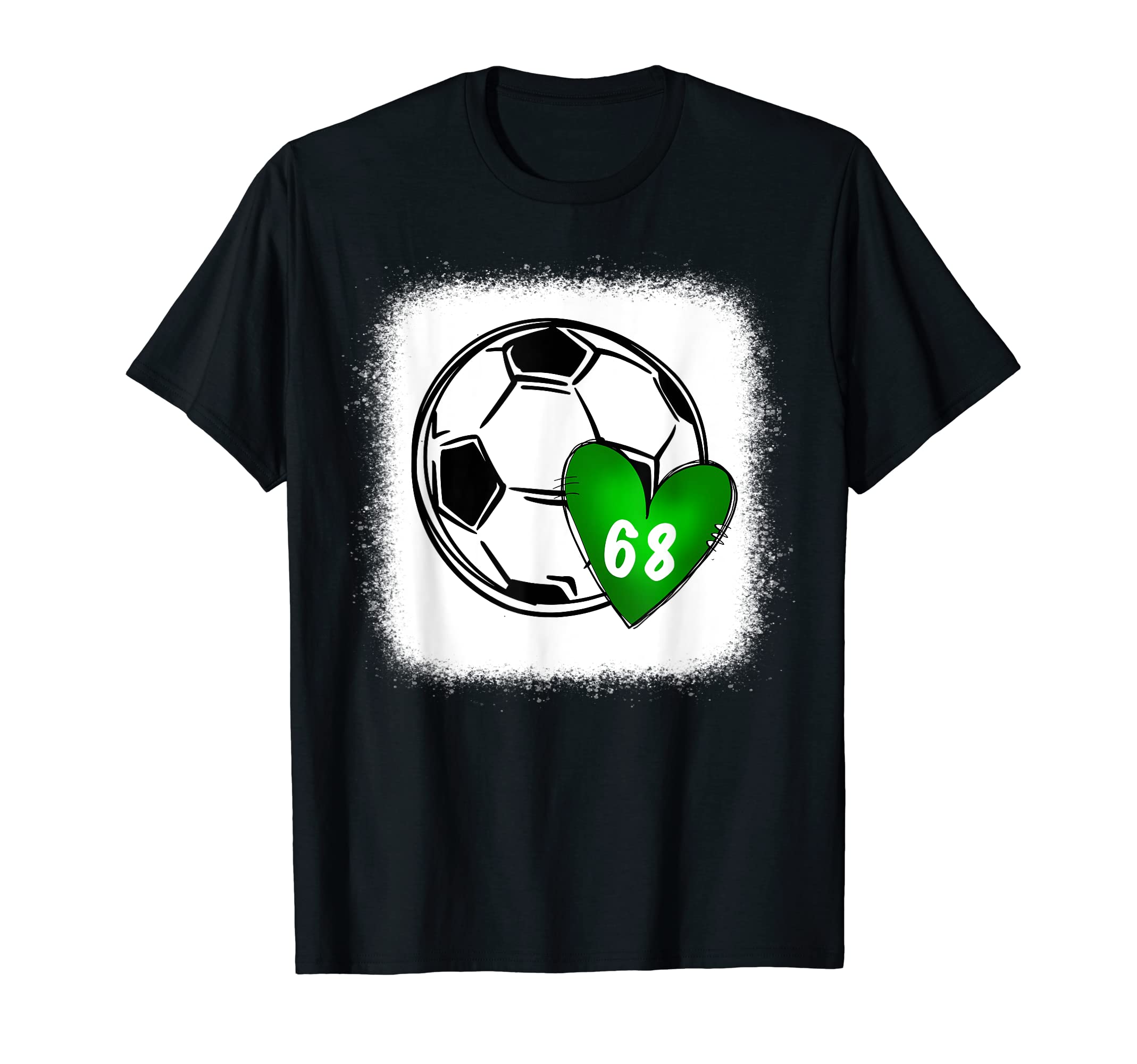 Womens Custom Soccer Mom Number 68 T-Shirt - Custom Art Print for Adults - T-Shirt, Sweatshirt, Hoodie