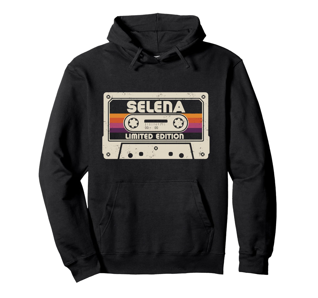 Selena First Name Cassette Tape Hoodie - Custom Art Print for Adults - T-Shirt, Sweatshirt, Hoodie