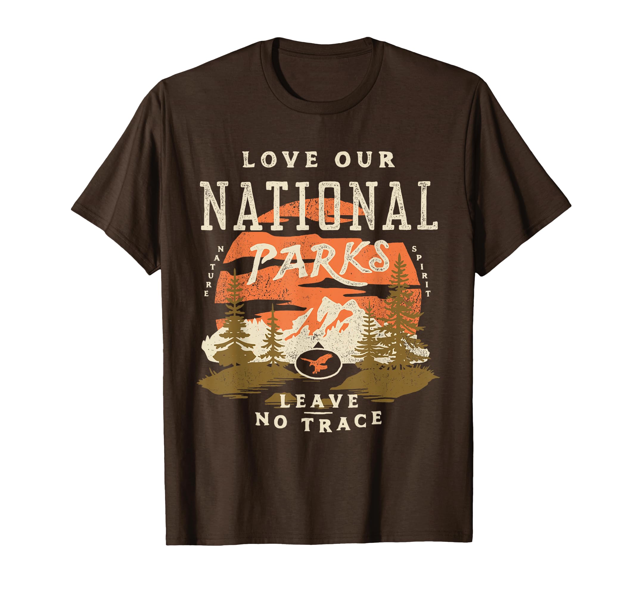 National Parks Lover Universal Leave T-Shirt - Aesthetic Graphic Men Women - T-Shirt, Sweatshirt, Hoodie
