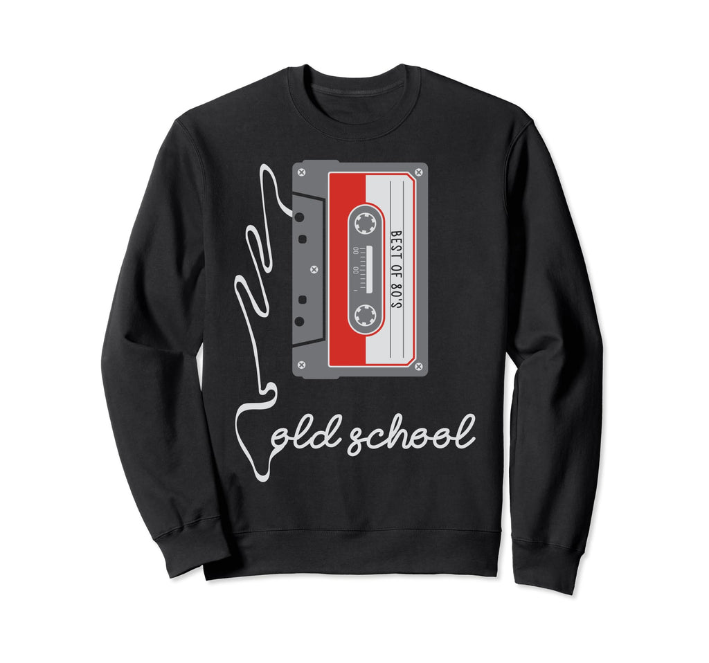 Oldschool Cassette Tape 80S 90S Sweatshirt - Custom Art Print Men Women - T-Shirt, Sweatshirt, Hoodie