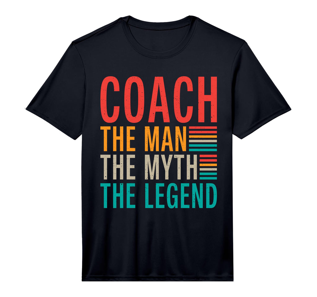 Mens Coach Myth Legend Sports Coach T-Shirt - Trendy Graphic Men Women - T-Shirt, Sweatshirt, Hoodie