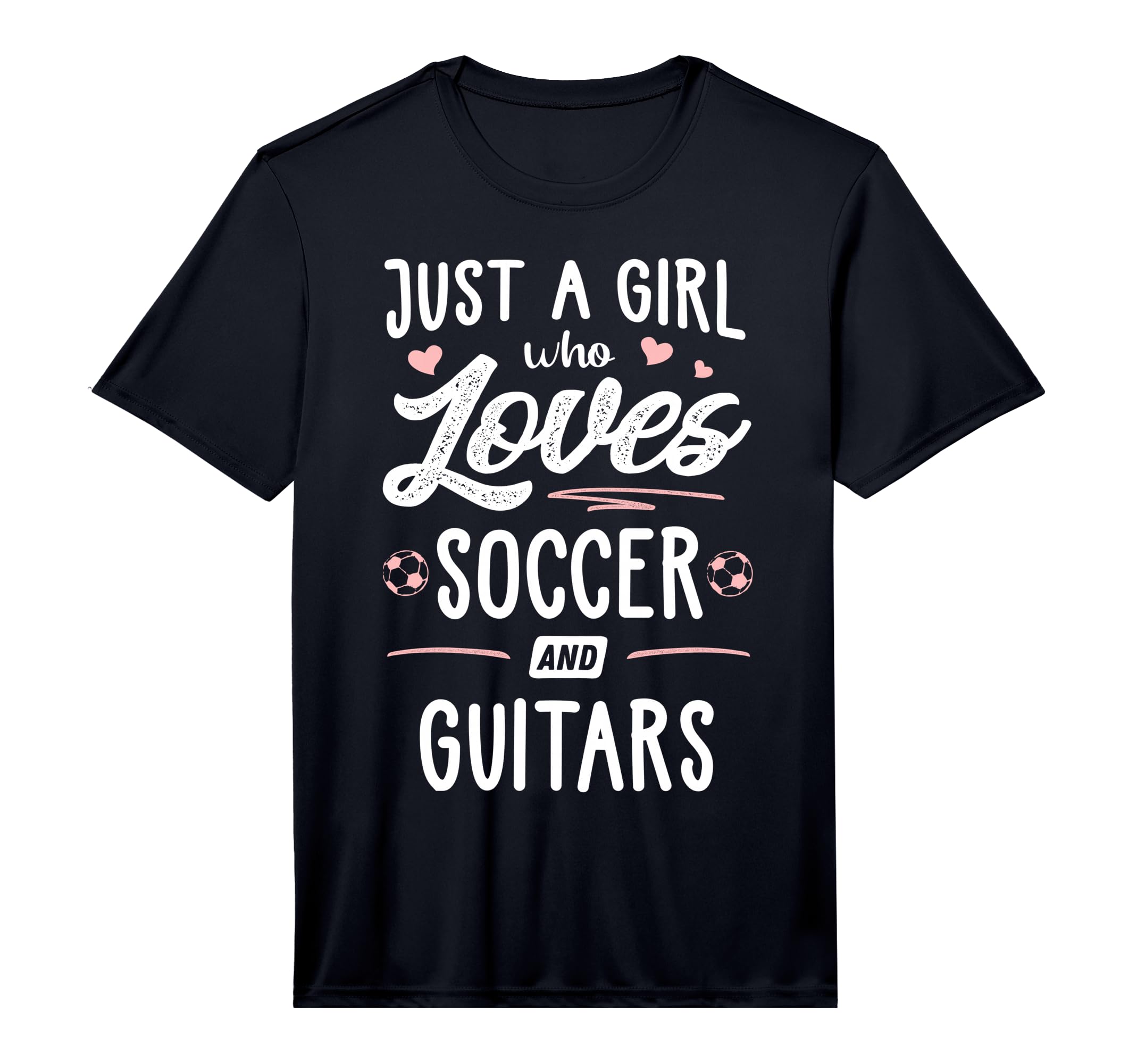 Just Who Loves Soccer And Guitars Gift T-Shirt - Unique Graphic Men Women - T-Shirt, Sweatshirt, Hoodie