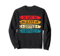 Run Repeat Funny Marathon Runner Designs Hoodie - Graphic Print Men Women - T-Shirt, Sweatshirt, Hoodie