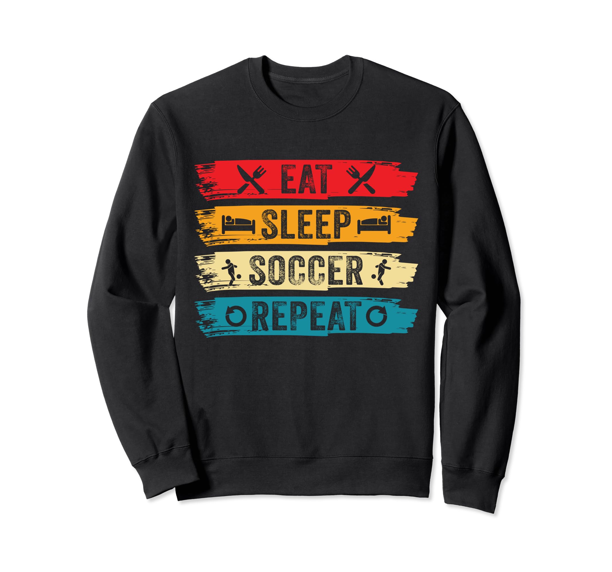 Run Repeat Funny Marathon Runner Designs Hoodie - Graphic Print Men Women - T-Shirt, Sweatshirt, Hoodie