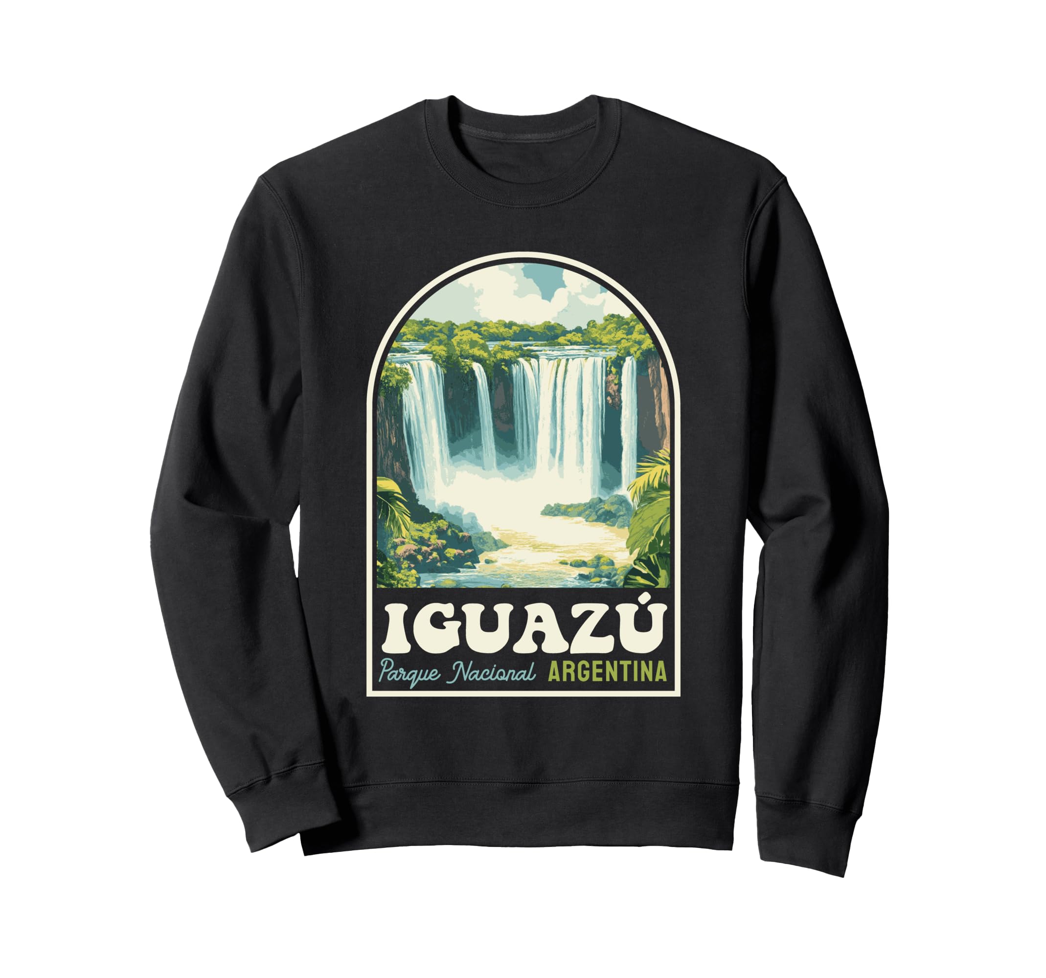 Iguaz Falls National Park Argentina Sweatshirt - Unique Graphic Unisex - T-Shirt, Sweatshirt, Hoodie
