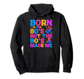 Born 80S But 90S Made Me Cassette Tape Hoodie - Streetwear Style Unisex - T-Shirt, Sweatshirt, Hoodie