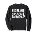Sideline Coach Soccer Grandpa Soccer Sweatshirt - Minimalist Print Unisex - T-Shirt, Sweatshirt, Hoodie