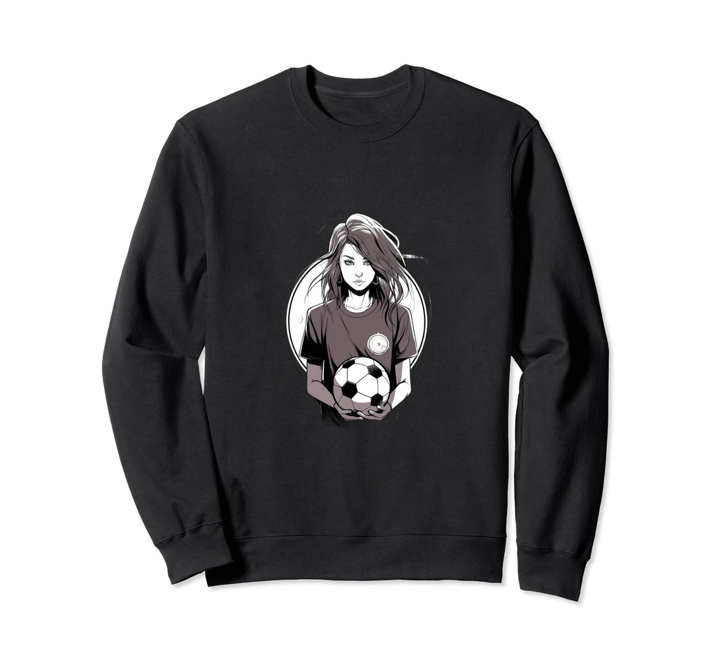 Soccer Soccer Ball Football Player Sweatshirt - Custom Art Print Unisex - T-Shirt, Sweatshirt, Hoodie