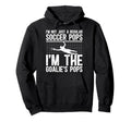 Im Soccer Goalie Pops Soccer Hoodie - Aesthetic Graphic for Adults - T-Shirt, Sweatshirt, Hoodie