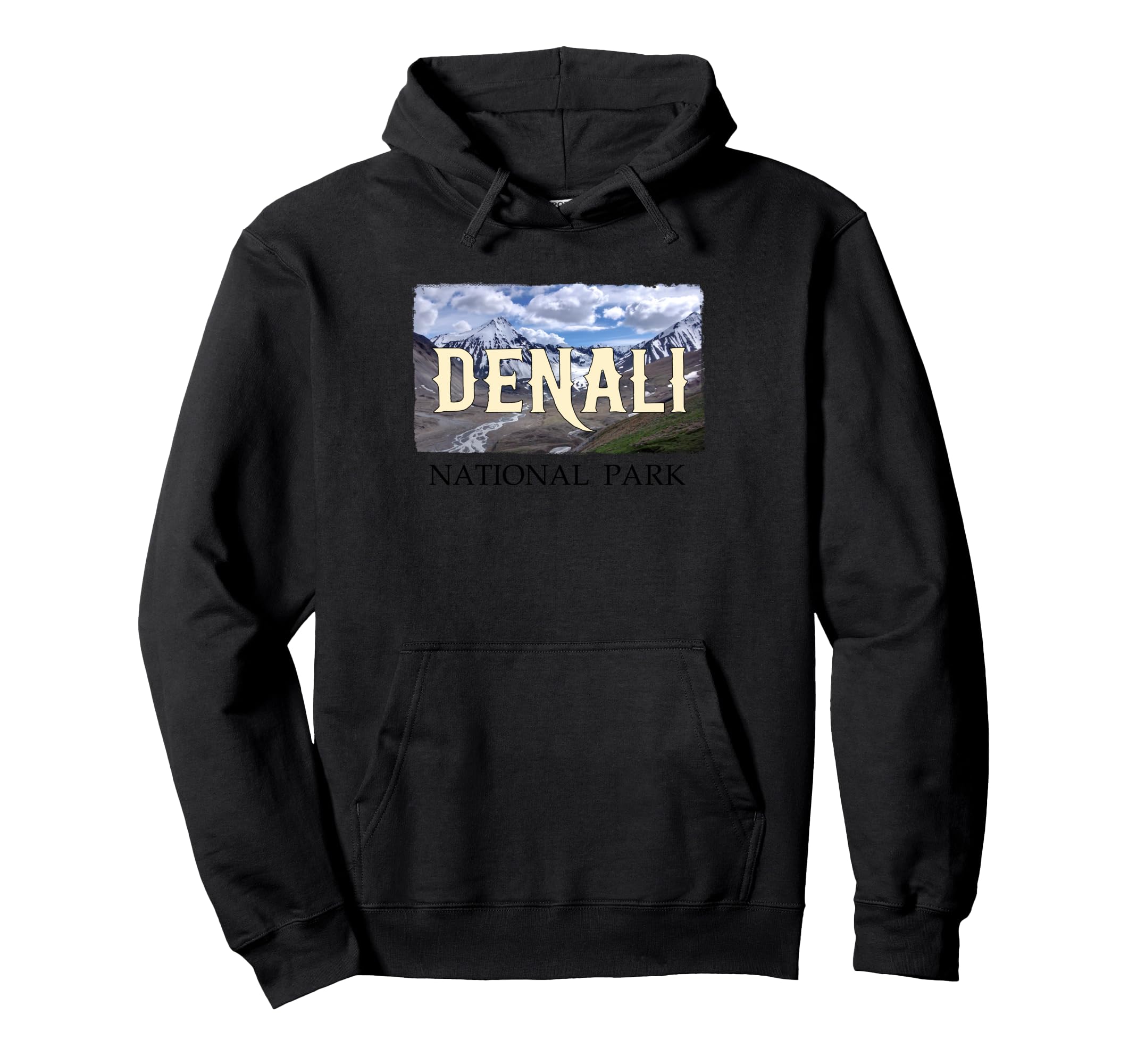 Denali Alaska National Park Hoodie - Trendy Graphic Unisex - T-Shirt, Sweatshirt, Hoodie