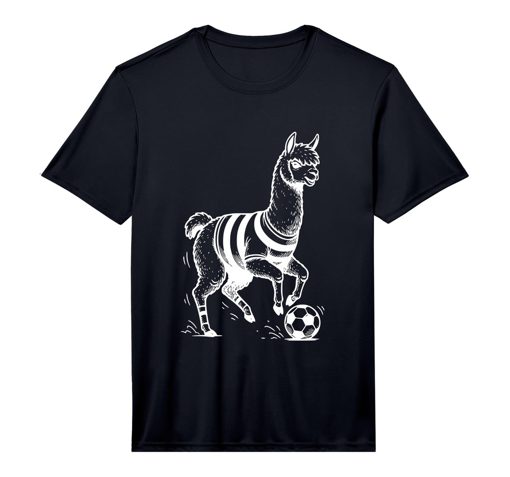 Mens Alpaca Soccer Sport Animal T-Shirt - Custom Art Print Unisex - T-Shirt, Sweatshirt, Hoodie