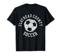 Flathead County Soccer T-Shirt - Casual Everyday Wear for Adults - T-Shirt, Sweatshirt, Hoodie