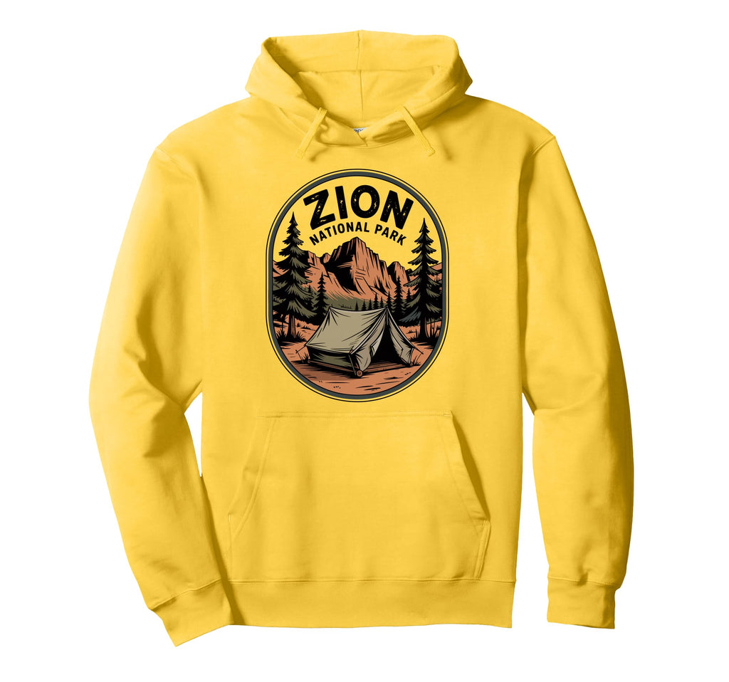 Zion Coordinates Utah National Park Hoodie - Streetwear Style Unisex - T-Shirt, Sweatshirt, Hoodie