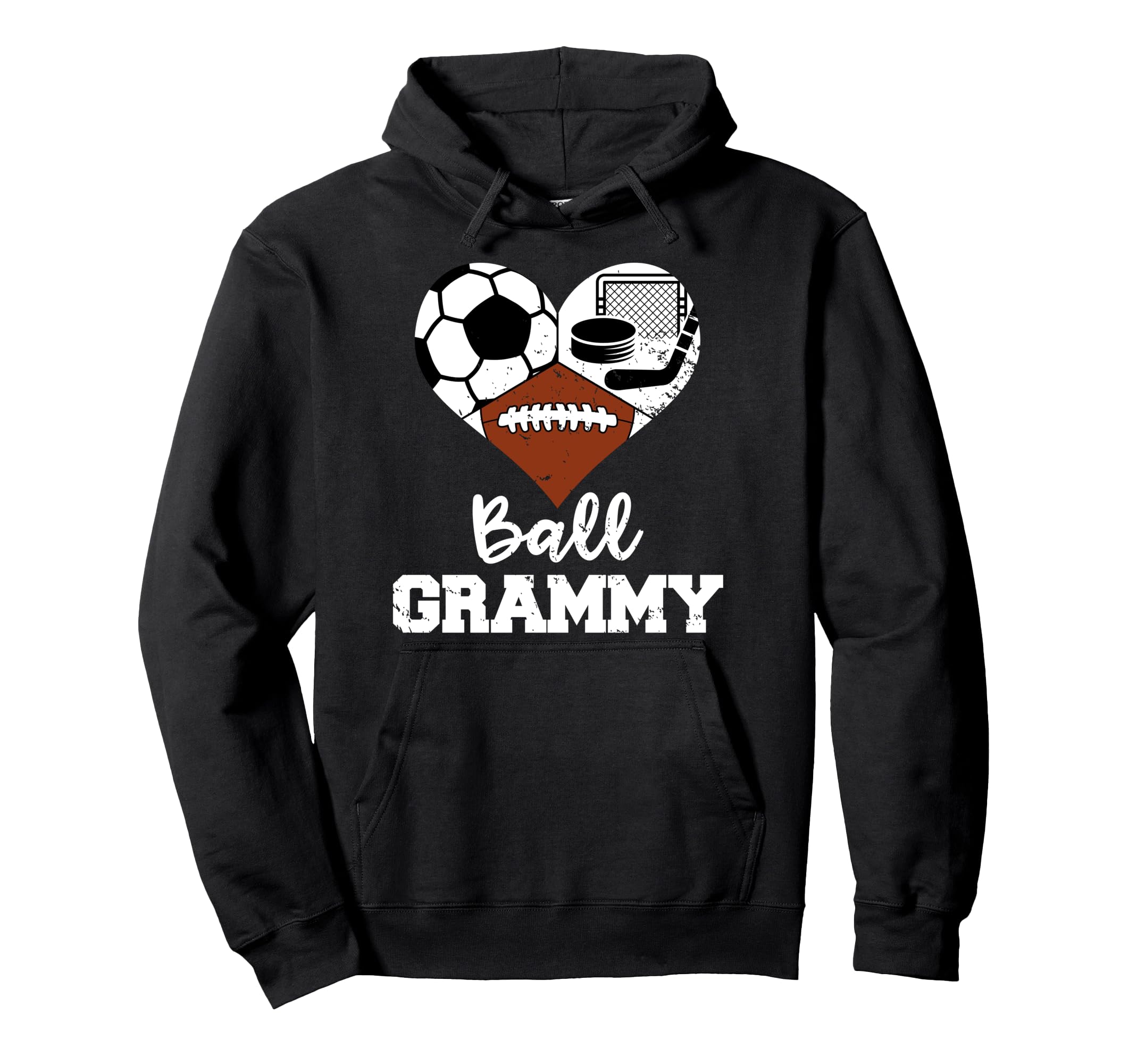 Ball Grammy Funny Soccer Football Hoodie - Streetwear Style Men Women - T-Shirt, Sweatshirt, Hoodie