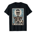 Funny Skeleton Soccer Dad Tarot Card T-Shirt - Fun Novelty Design Unisex - T-Shirt, Sweatshirt, Hoodie