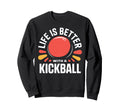 Love Kickball Player Soccer Sweatshirt - Trendy Graphic for Adults - T-Shirt, Sweatshirt, Hoodie