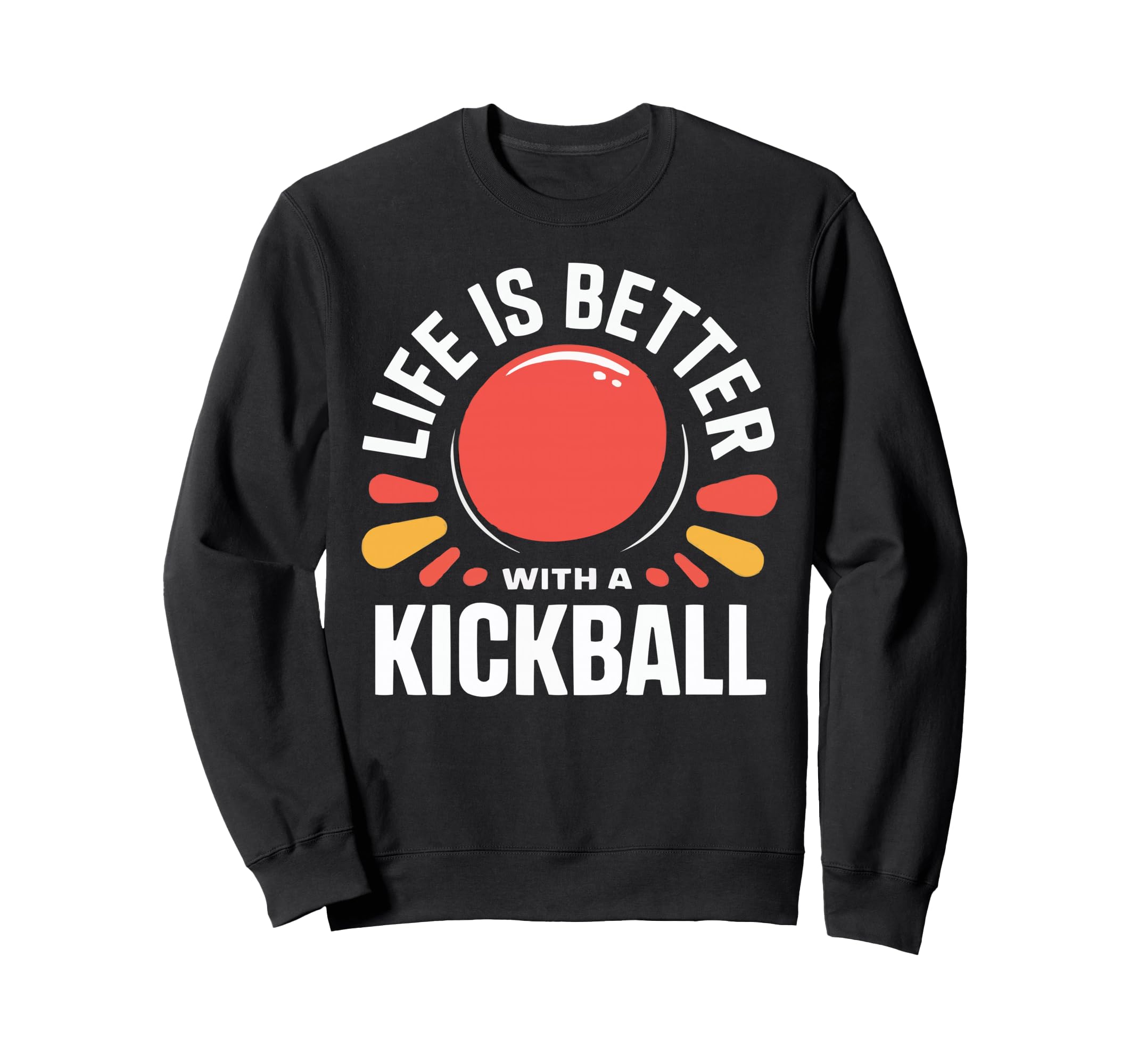 Love Kickball Player Soccer Sweatshirt - Trendy Graphic for Adults - T-Shirt, Sweatshirt, Hoodie