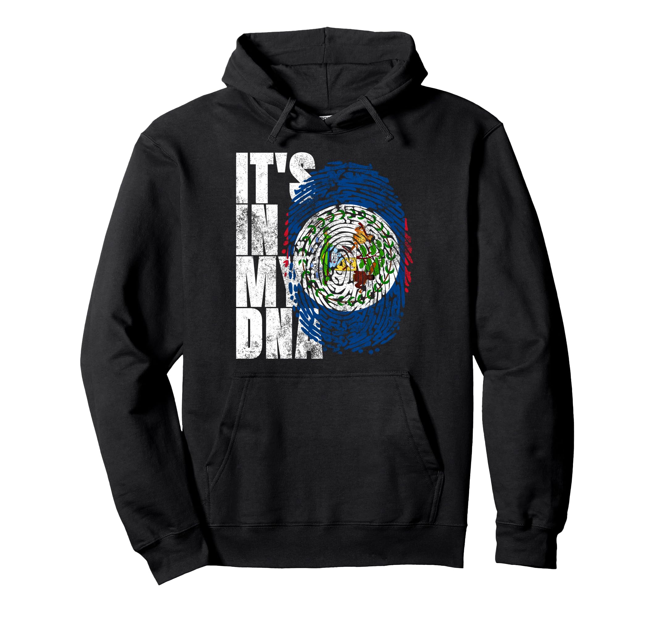 Its My Dna Belize Gift Maya Creole Hoodie - Custom Art Print Men Women - T-Shirt, Sweatshirt, Hoodie