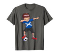 Dabbing Soccer Scotland Scottish T-Shirt - Fun Novelty Design Men Women - T-Shirt, Sweatshirt, Hoodie