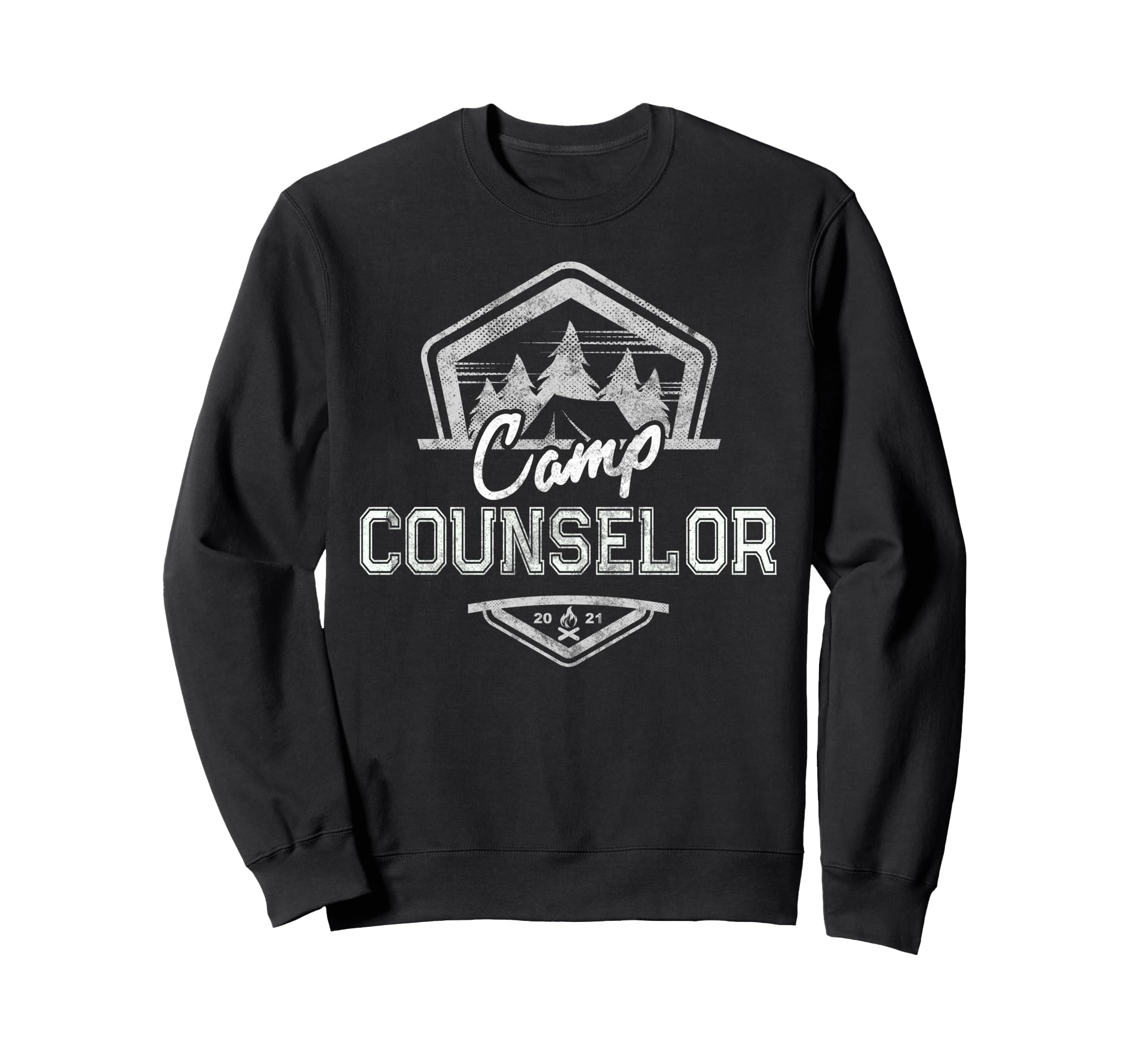 Camp Counselor Campground Crew Sweatshirt - Trendy Graphic for Adults - T-Shirt, Sweatshirt, Hoodie