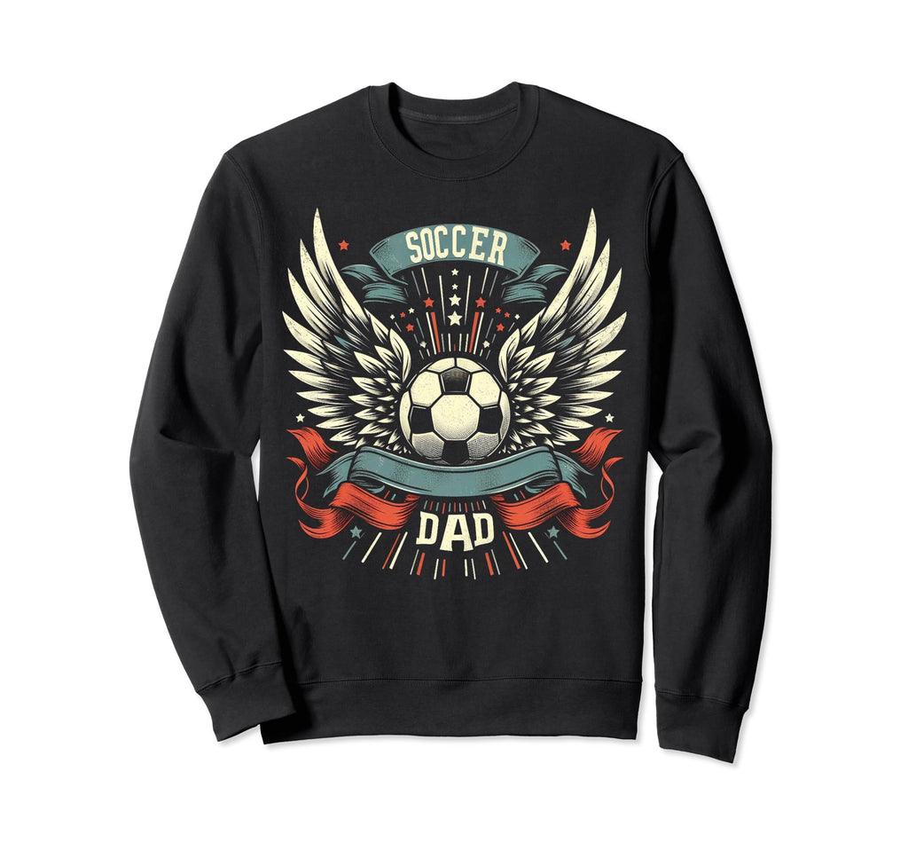 Soccer Dad Family Matching Dad Sweatshirt - Trendy Graphic for Adults - T-Shirt, Sweatshirt, Hoodie