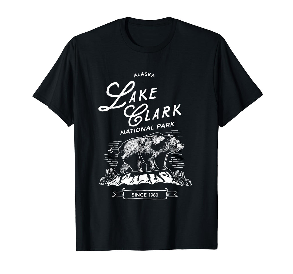 Lake Clark National Park Bear Alaska T-Shirt - Custom Art Print for Adults - T-Shirt, Sweatshirt, Hoodie