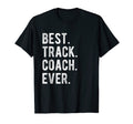 Best Track Coach Ever Funny Sports T-Shirt - Custom Art Print for Adults - T-Shirt, Sweatshirt, Hoodie