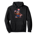 Funny Football American Usa Flag Hoodie - Trendy Graphic for Adults - T-Shirt, Sweatshirt, Hoodie