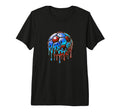 Soccer Ball Dripping Melting 2000S T-Shirt - Aesthetic Graphic for Adults - T-Shirt, Sweatshirt, Hoodie