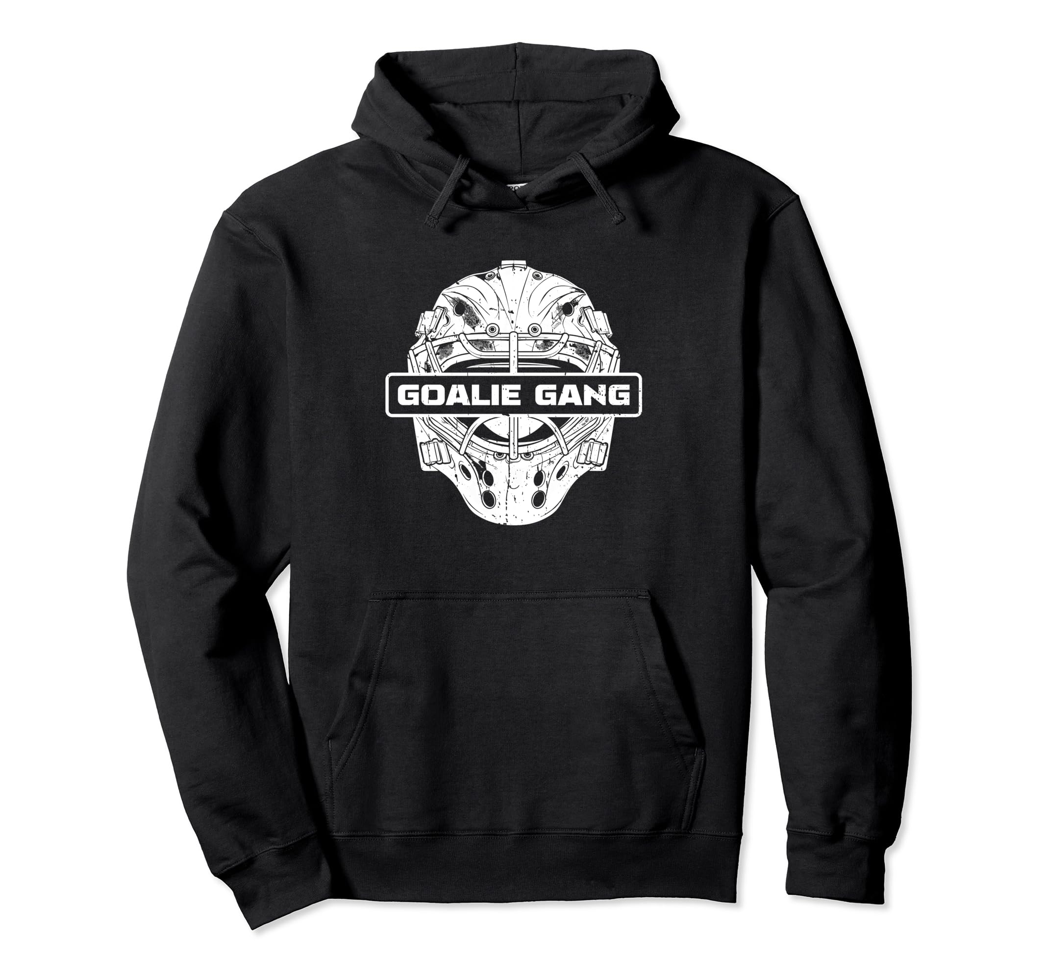 Ice Hockey Goalie Goalkeeper Goalie Hoodie - Streetwear Style for Adults - T-Shirt, Sweatshirt, Hoodie