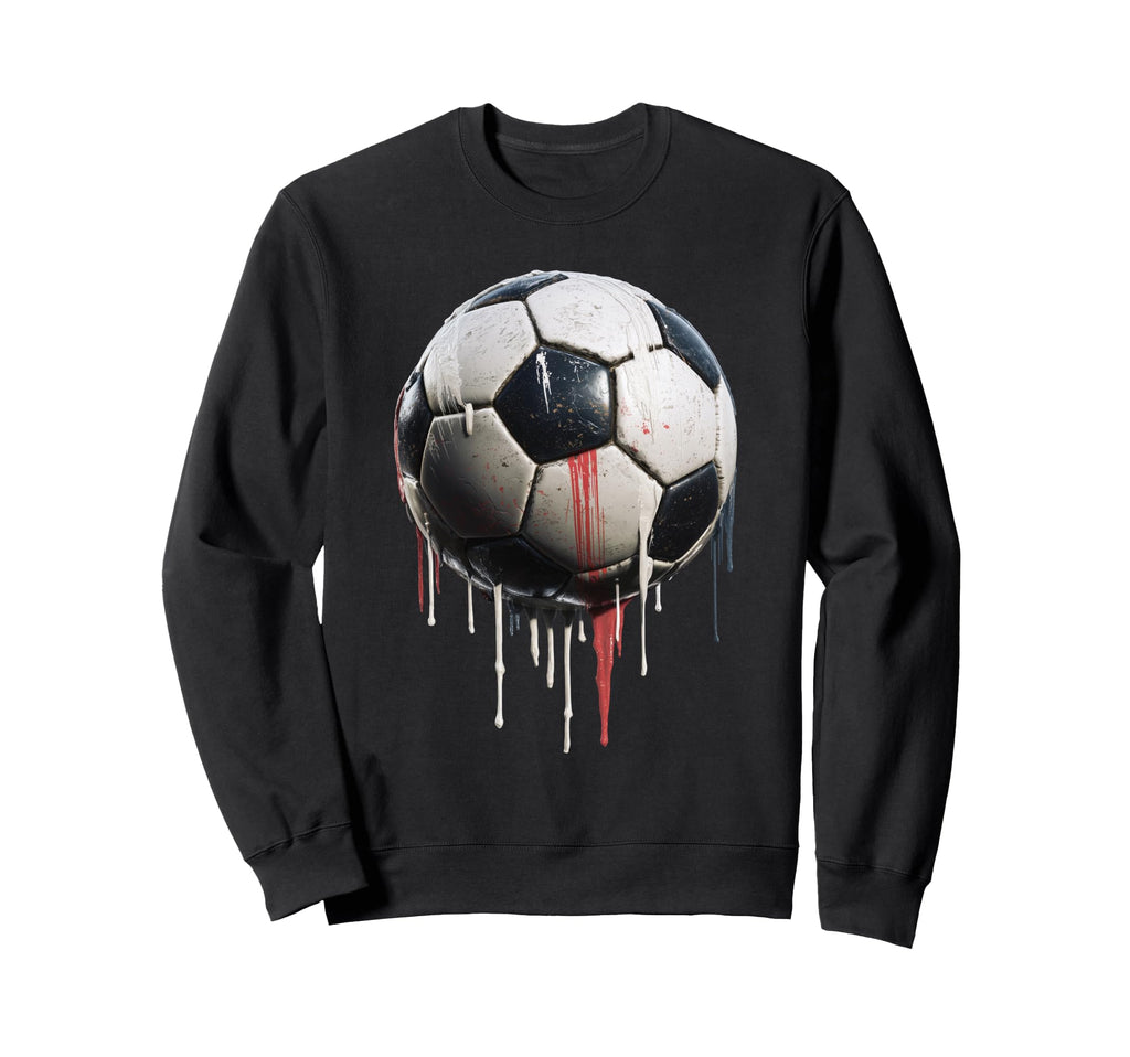 Soccer Ball Football Player And Fan Sweatshirt - Custom Art Print Unisex - T-Shirt, Sweatshirt, Hoodie