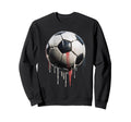 Soccer Ball Football Player And Fan Sweatshirt - Custom Art Print Unisex - T-Shirt, Sweatshirt, Hoodie
