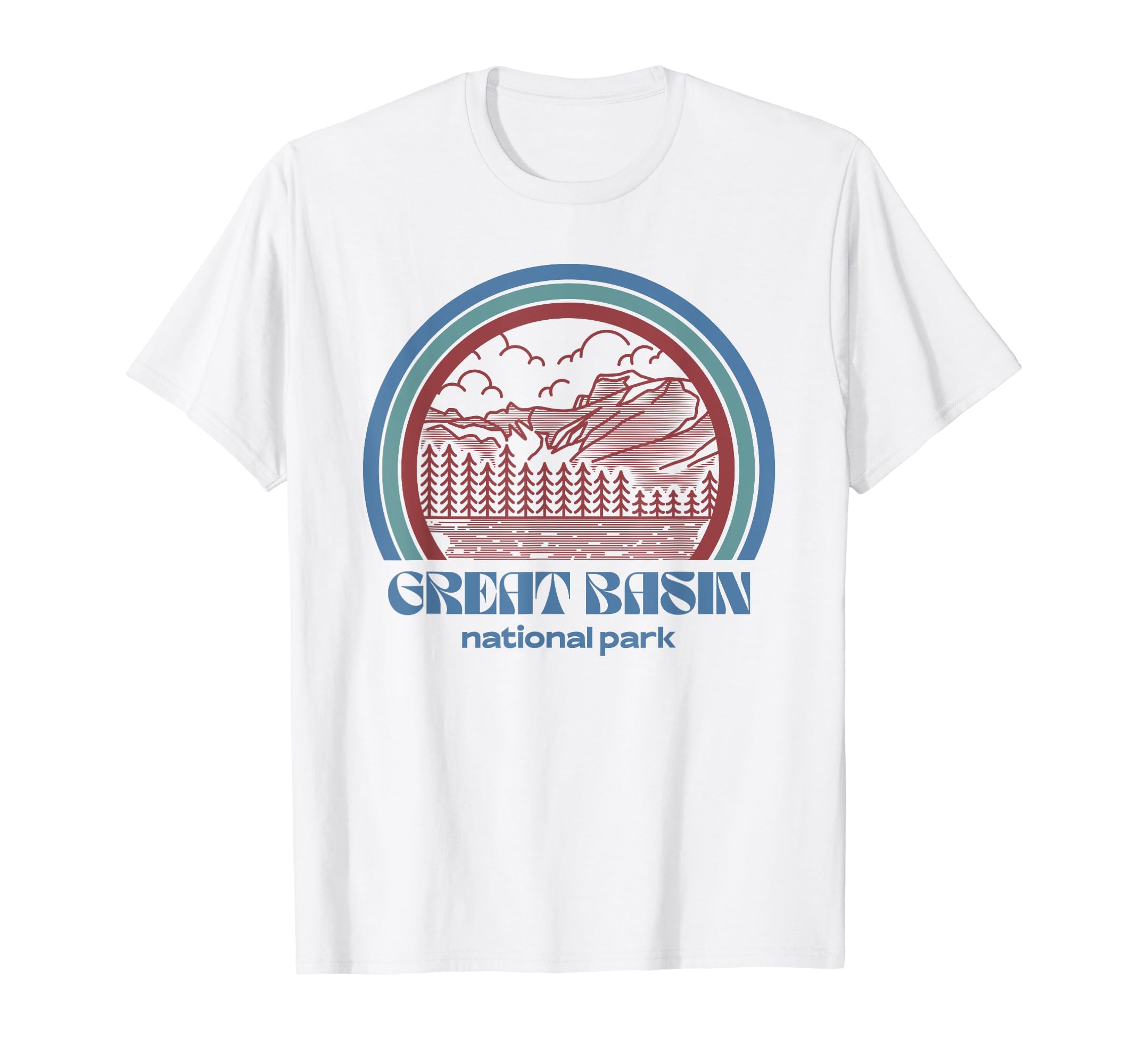 Great Basin National Park Outdoor T-Shirt - Custom Art Print for Adults - T-Shirt, Sweatshirt, Hoodie