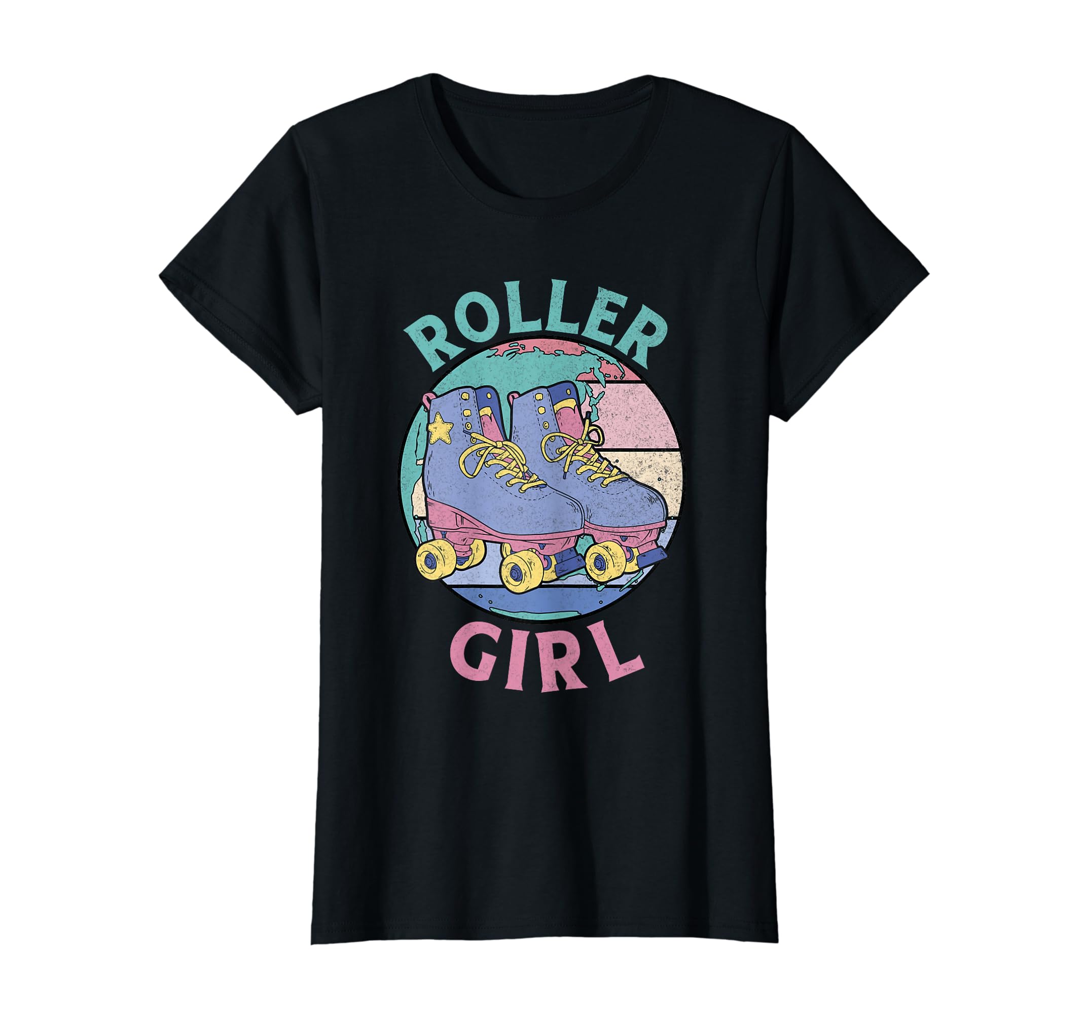 Roller Derby Roller Skating Skater T-Shirt - Aesthetic Graphic Men Women - T-Shirt, Sweatshirt, Hoodie