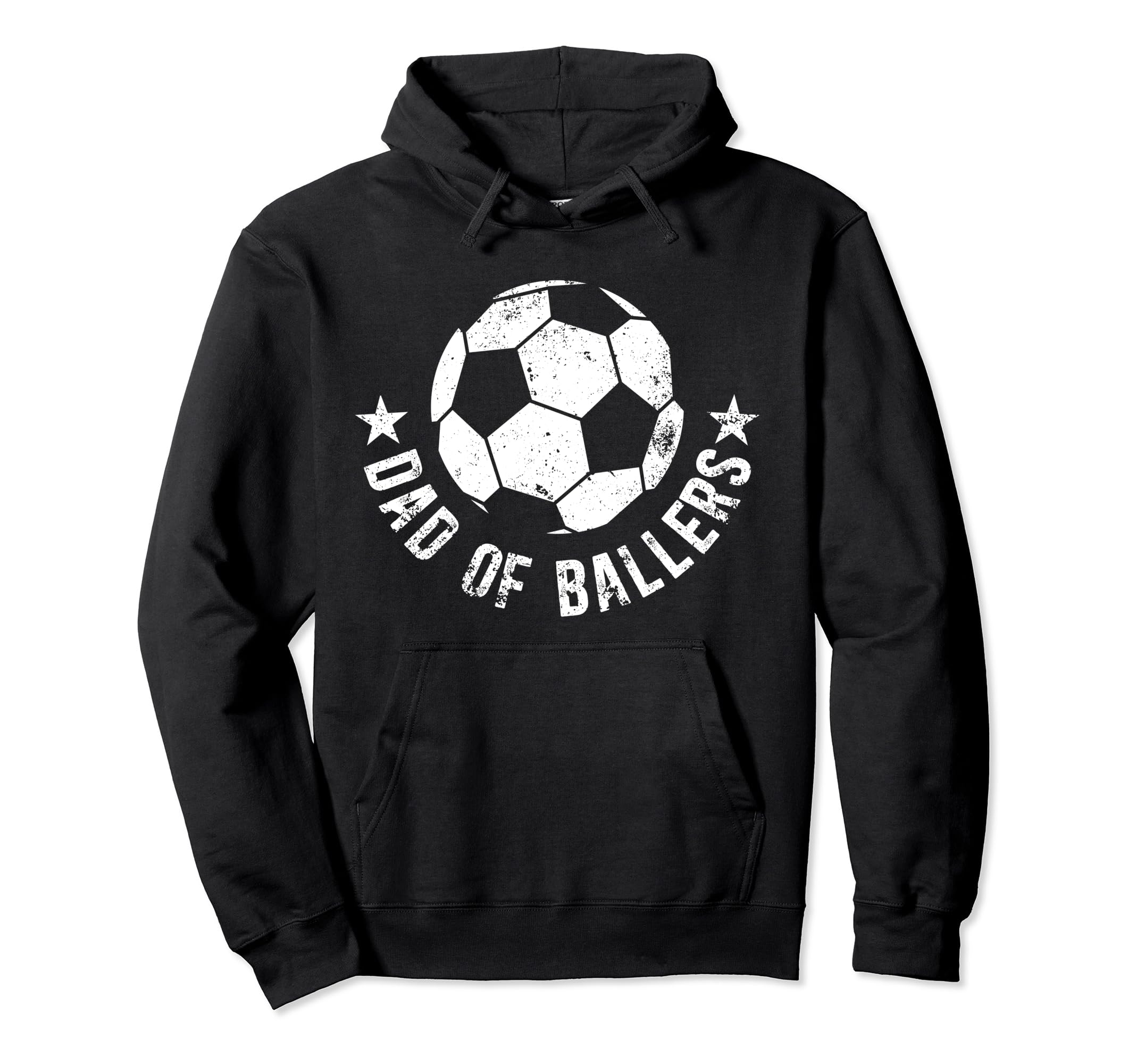 Dad Baller Soccer Dad Soccer Player Father Hoodie - Graphic Print Unisex - T-Shirt, Sweatshirt, Hoodie