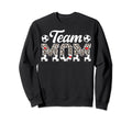 Team Mom Leopard Soccer Team Mom Sweatshirt - Minimalist Print Men Women - T-Shirt, Sweatshirt, Hoodie