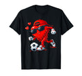 Valentine Soccer Heart Drip Sport Love T-Shirt - Unique Graphic for Adults - T-Shirt, Sweatshirt, Hoodie