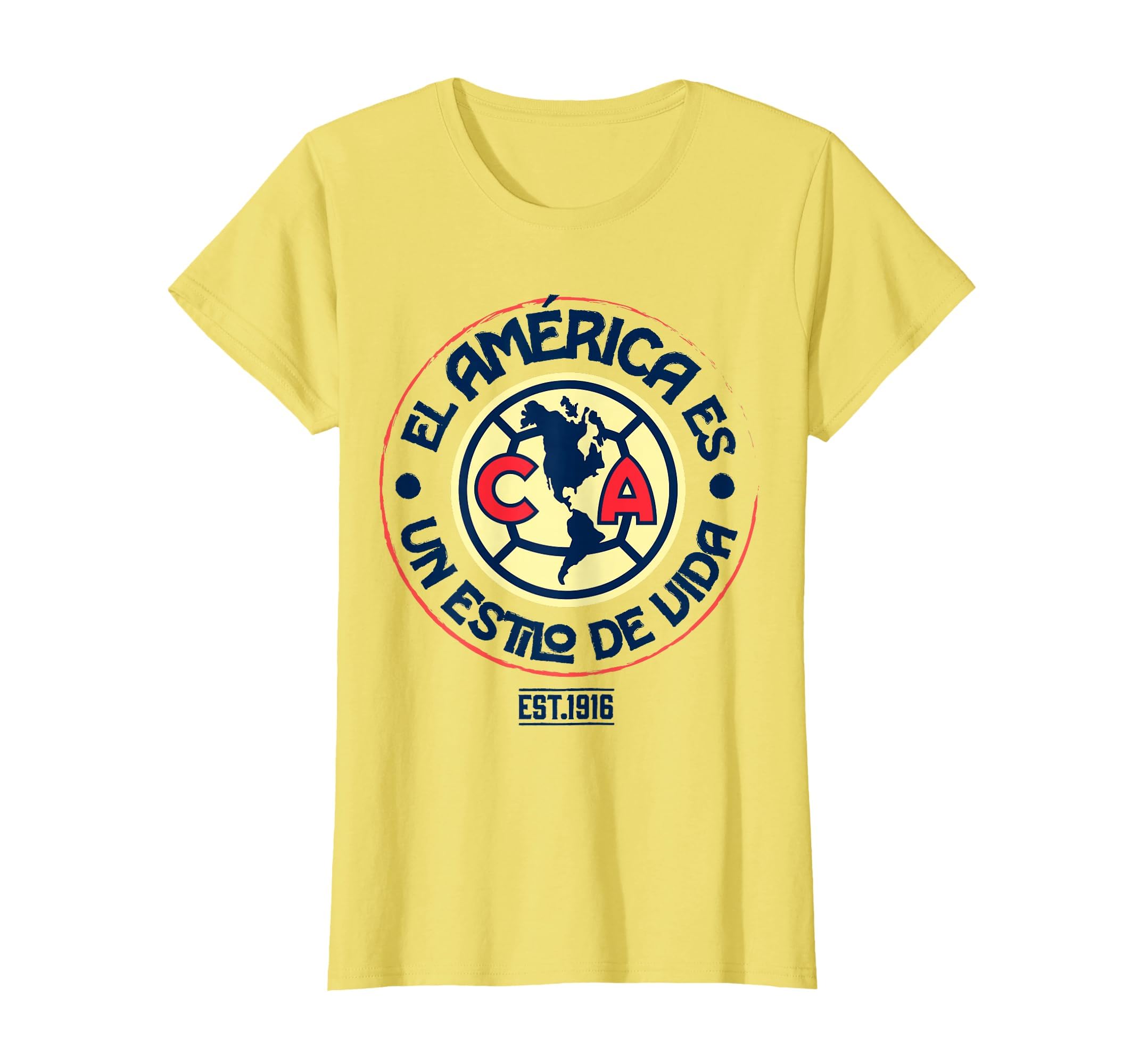 Club America Soccer Is Way Life T-Shirt - Aesthetic Graphic for Adults - T-Shirt, Sweatshirt, Hoodie