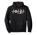 Soccer Akita Heartbeat Dog Lover Hoodie - Minimalist Print Men Women - T-Shirt, Sweatshirt, Hoodie