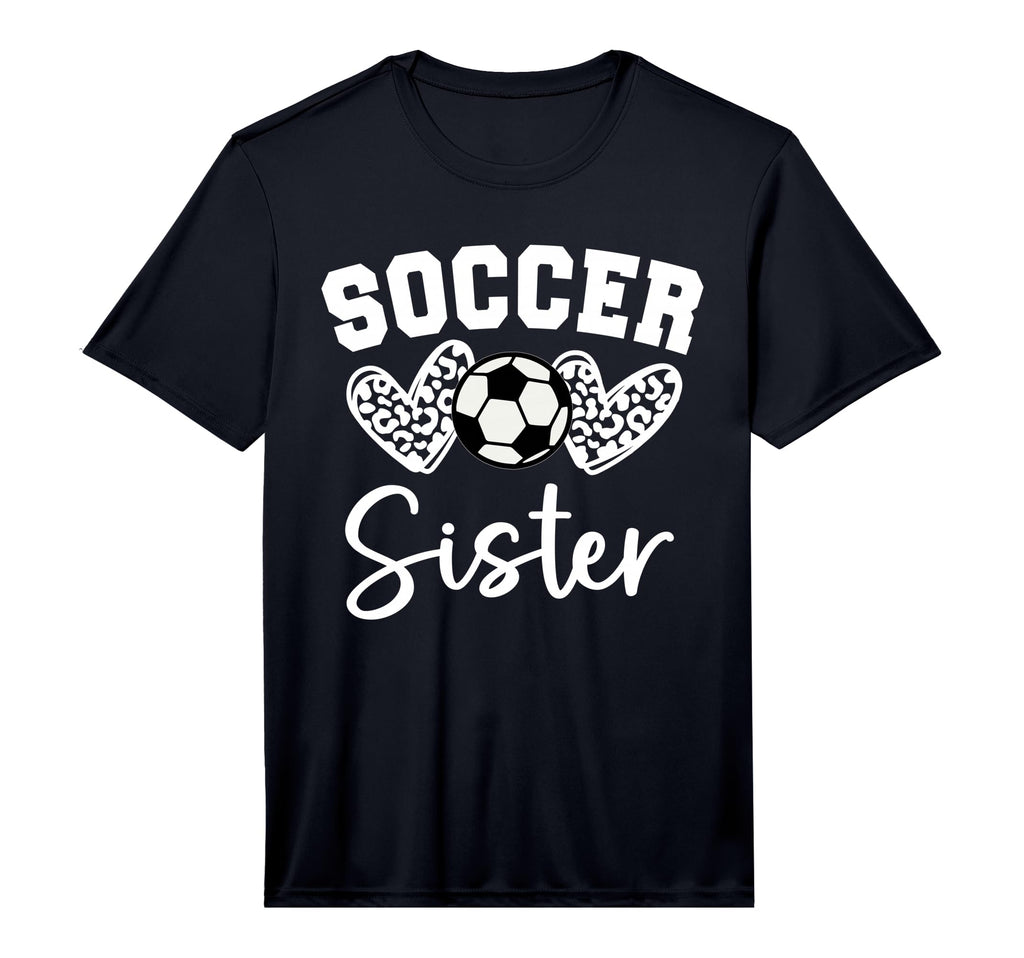 Soccer Sister Matching Family T-Shirt - Fun Novelty Design for Adults - T-Shirt, Sweatshirt, Hoodie