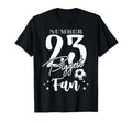 Number 23 Biggest Fan Soccer Player T-Shirt - Minimalist Print for Adults - T-Shirt, Sweatshirt, Hoodie