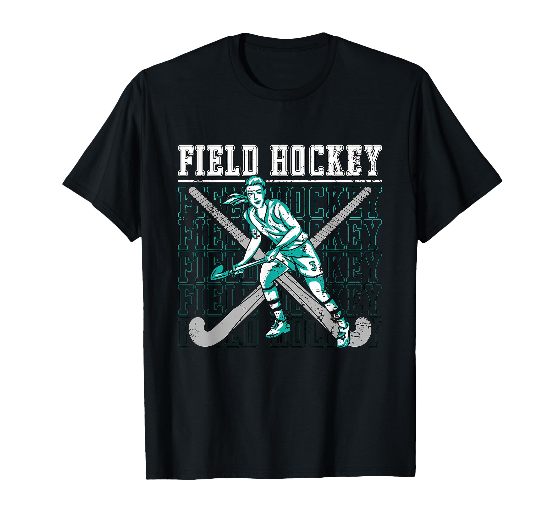 Field Hockey Floor Ball Ice Field T-Shirt - Casual Everyday Wear Unisex - T-Shirt, Sweatshirt, Hoodie