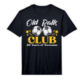 Mens Old Balls Club Soccer 80 Years T-Shirt - Fun Novelty Design Unisex - T-Shirt, Sweatshirt, Hoodie