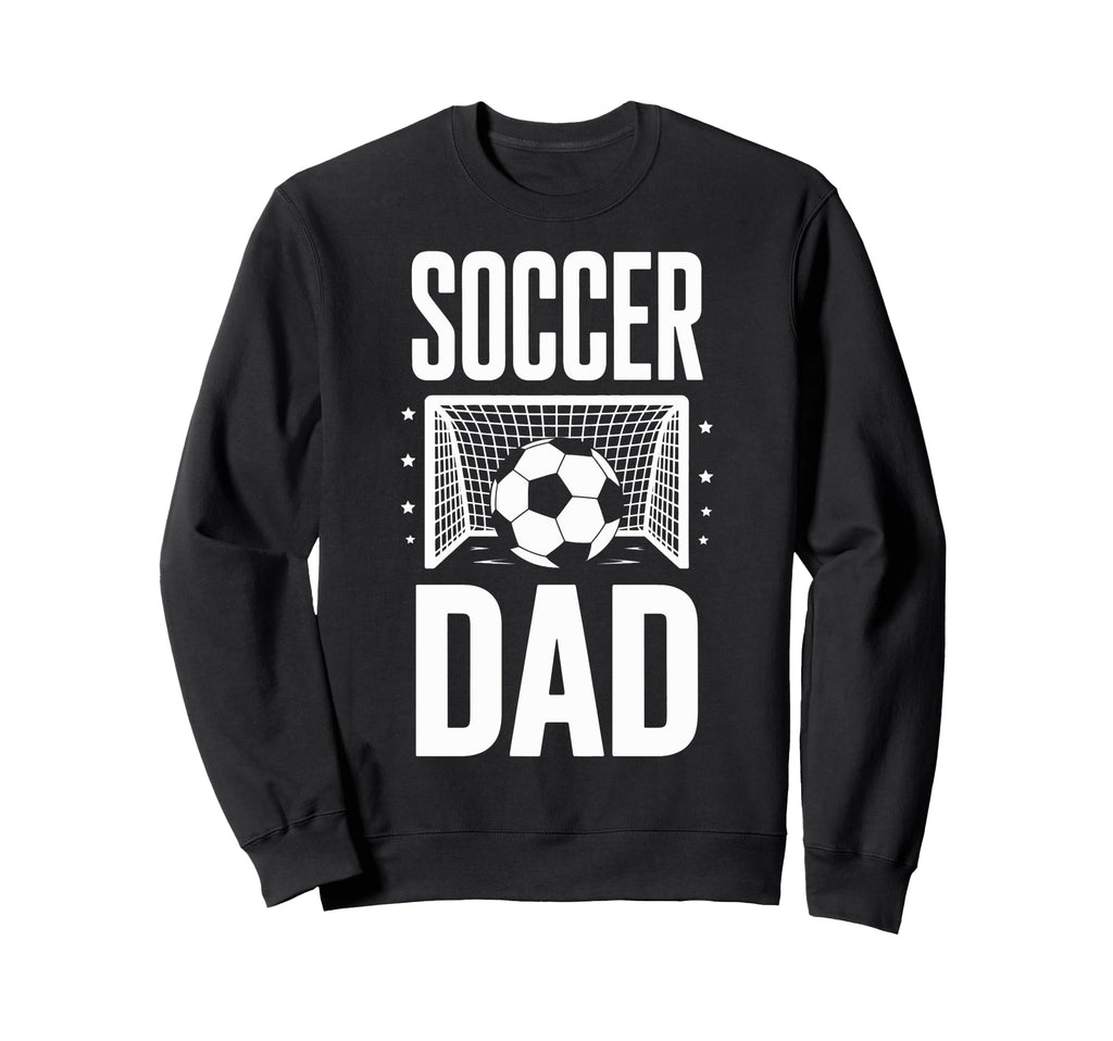 Soccer Dad Dedicated Soccer Sweatshirt - Novelty Apparel for Adults - T-Shirt, Sweatshirt, Hoodie