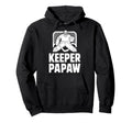 Ice Hockey Keeper Papaw Ice Hockey Goalie Hoodie - Unique Graphic Unisex - T-Shirt, Sweatshirt, Hoodie