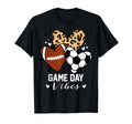 Game Day Vibes Funny Soccer Football Mom T-Shirt - Custom Art Print Unisex - T-Shirt, Sweatshirt, Hoodie