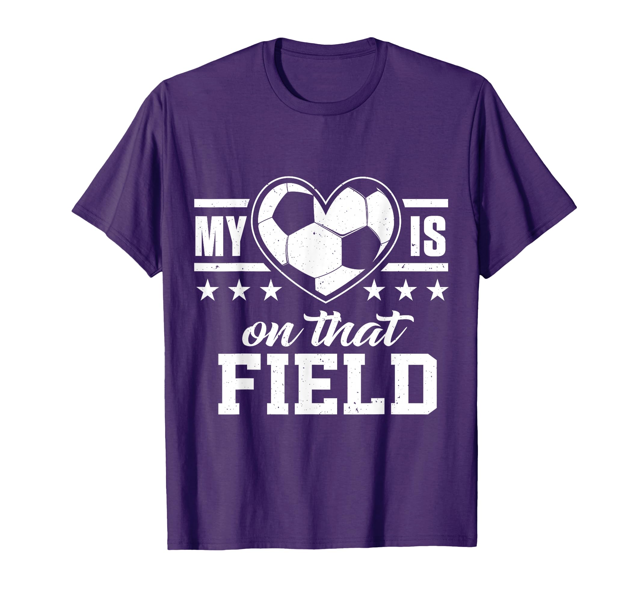 My Heart Is That Soccer Field Mom Dad T-Shirt - Streetwear Style Unisex - T-Shirt, Sweatshirt, Hoodie